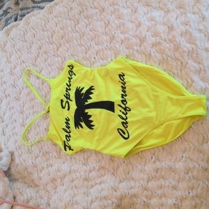 Topshop one piece bathing suit